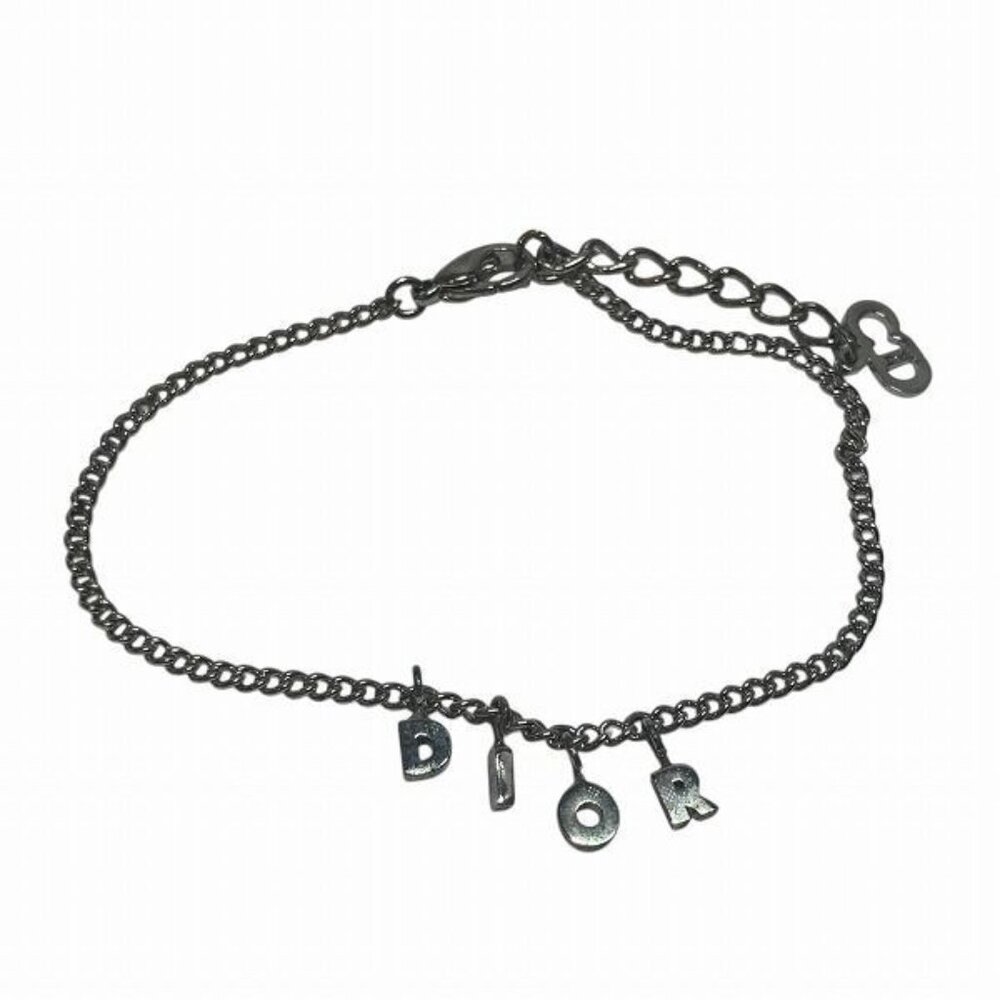 Dior Mini Logo Silver Bracelet